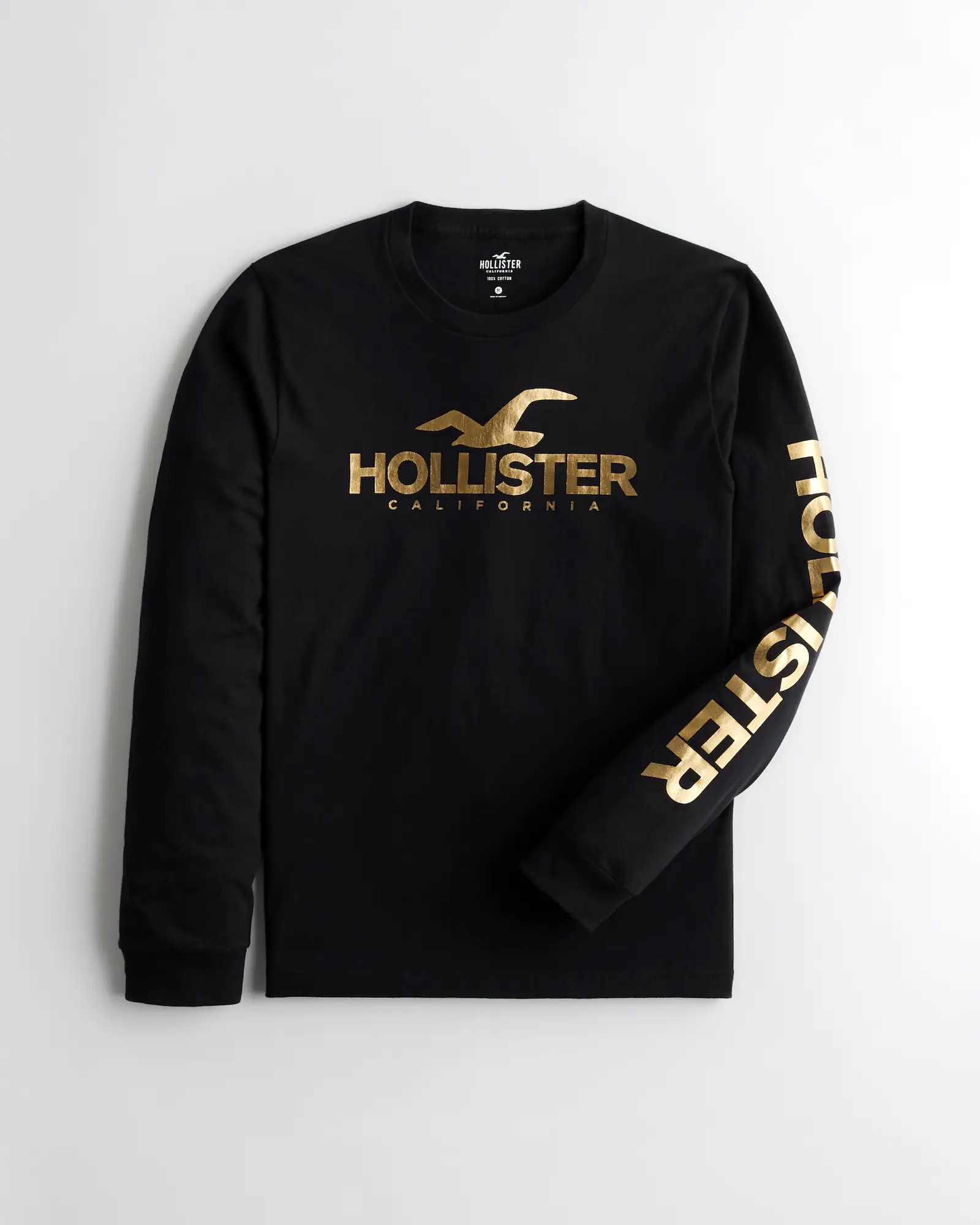 МУЖСКОЙ ЛОНГСЛИВ HOLLISTER