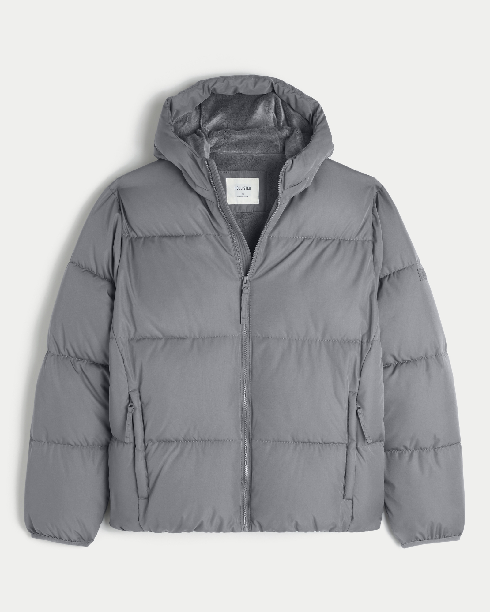 Утепленная куртка на шерпе HOLLISTER