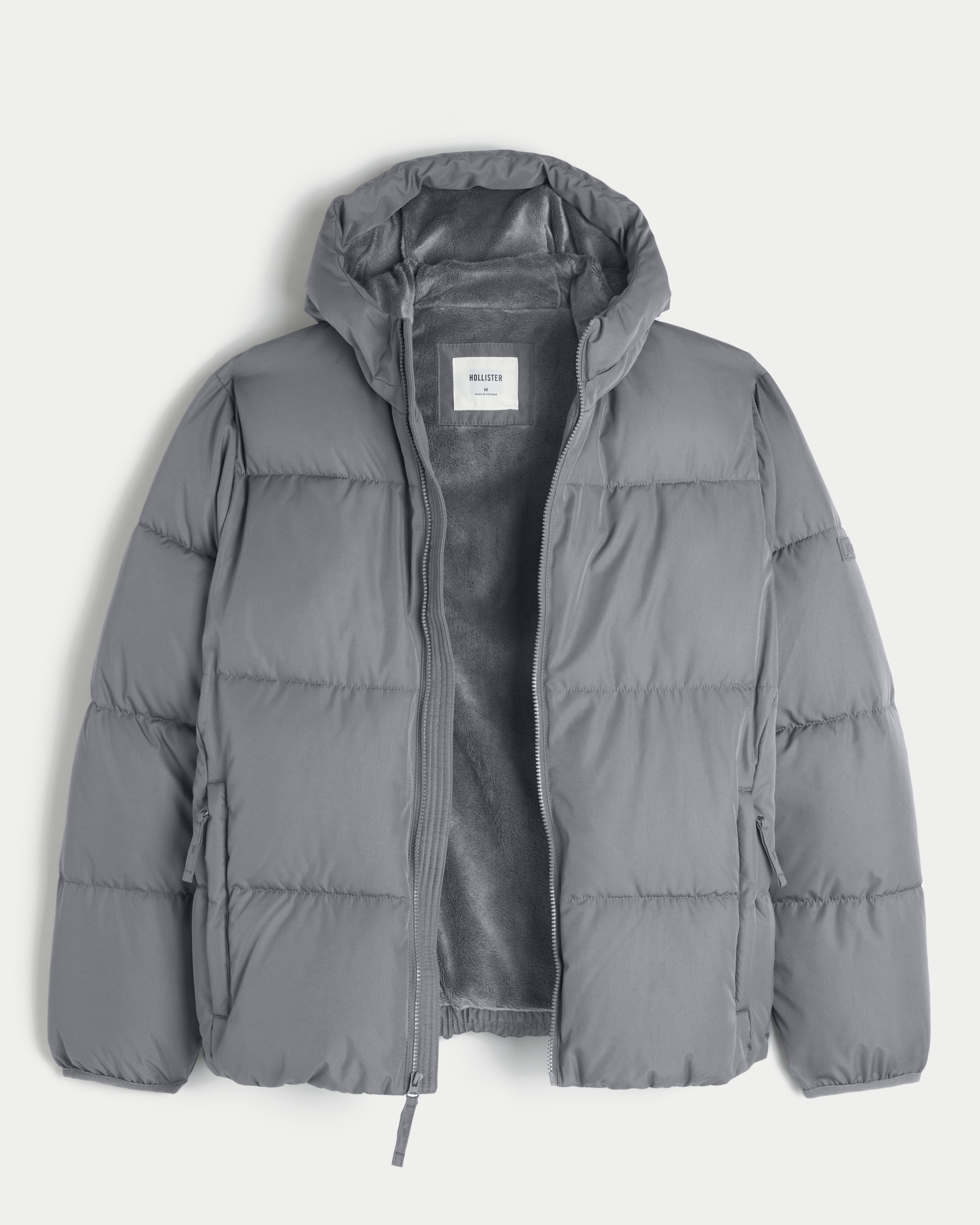 Утепленная куртка на шерпе HOLLISTER