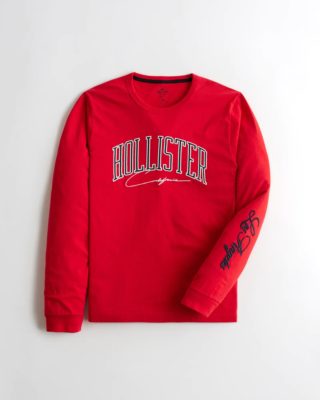 МУЖСКОЙ ЛОНГСЛИВ HOLLISTER