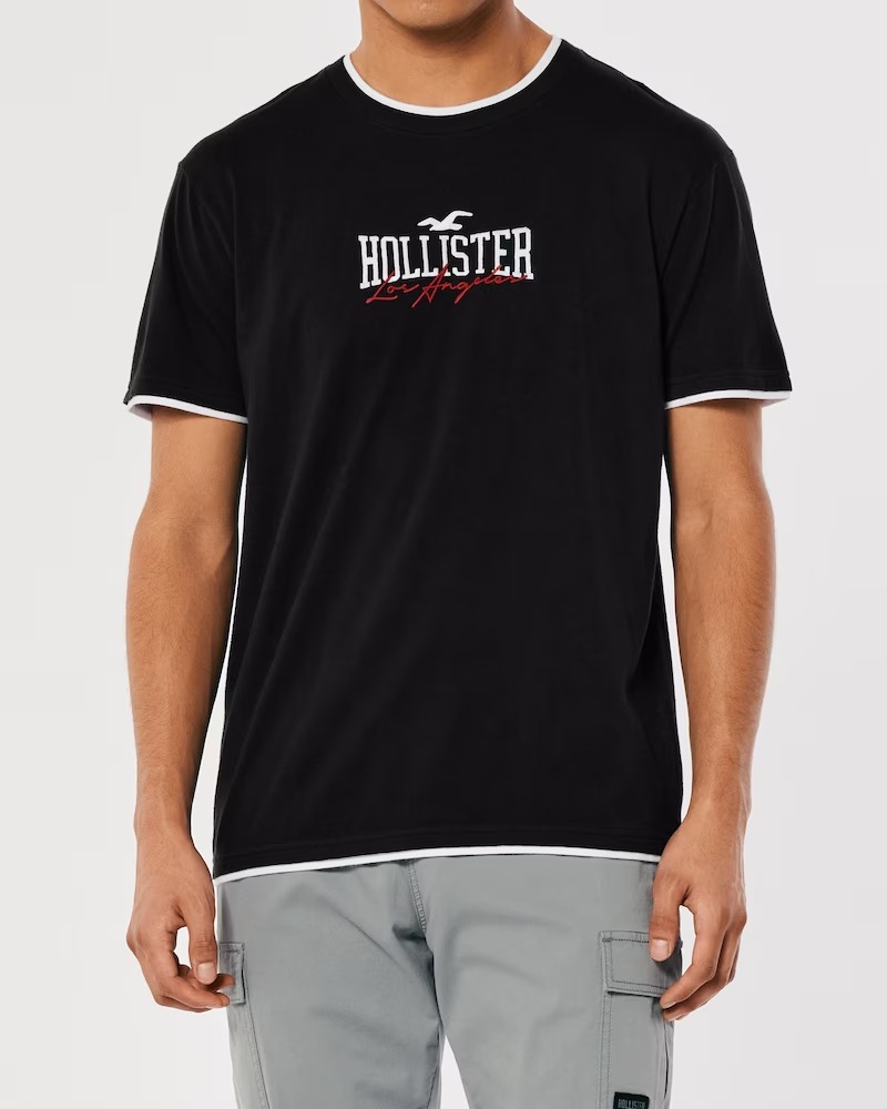 МУЖСКАЯ ФУТБОЛКА HOLLISTER