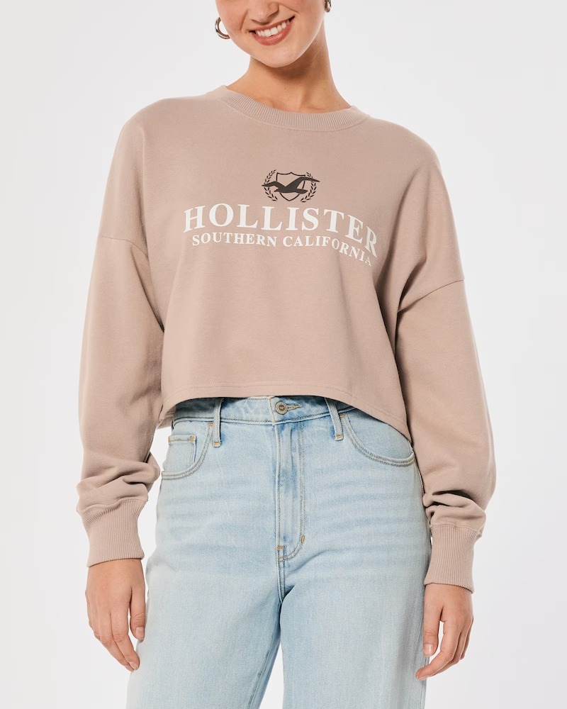 ЖЕНСКИЙ СВИТШОТ HOLLISTER