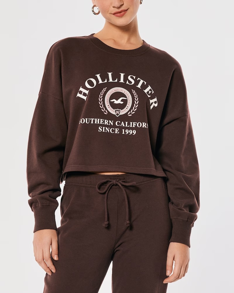 ЖЕНСКИЙ СВИТШОТ HOLLISTER