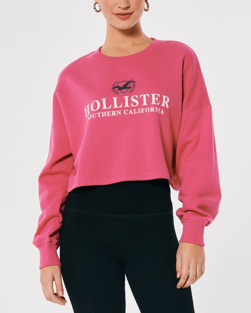 ЖЕНСКИЙ СВИТШОТ HOLLISTER