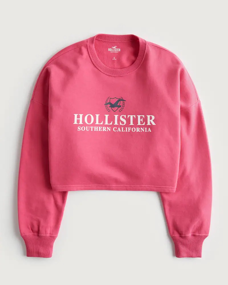 ЖЕНСКИЙ СВИТШОТ HOLLISTER